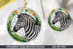 Animals Stained Glass Ornament Bundle, 20 High-Quality PNG Product Image 13
