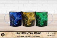 Mug Sublimation Wrap Bundle 3.Abstract Mugs. Product Image 5