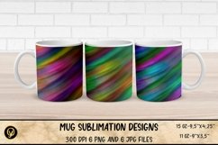 Mug Sublimation Designs , Abstract Lines Texture Sublimation Product Image 1