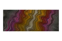 Mug Sublimation Designs , Abstract Lines Sublimation Mug Product Image 2