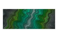 Mug Sublimation Designs , Abstract Lines Sublimation Mug Product Image 3