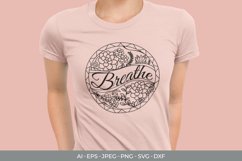 Breathe Papercut SVG Product Image 2
