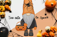 Funny halloween gnomes clipart. Sublimation PNG. Product Image 4
