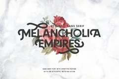 Web Font Melancholia Product Image 1