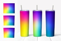 Tumbler Sublimation, Rainbow Design Tumbler 20oz Product Image 3