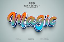 Magic 3d Editable Text Effect Style Product Image 1