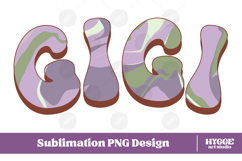 gigi Png Retro Retro Mother&#039;s Day Mom Sublimation Product Image 1