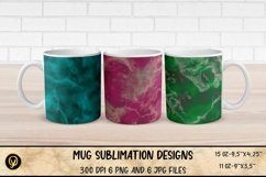 Mug Sublimation Designs , Abstract Marble Sublimation Mug Product Image 1