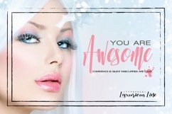 Web Font Luxurious Line Typeface Product Image 5