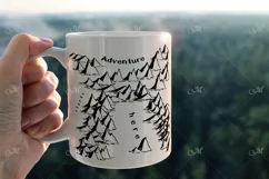 Adventure Mug Mock-up. PSD & JPG Product Image 1