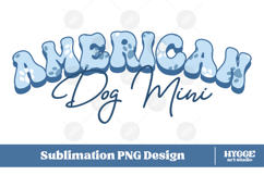 American Dog Mini 4th of July USA Paw DTF PNG Sublimation Product Image 1