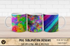 Mug Sublimation Designs , Abstract Sublimation Mug Product Image 1