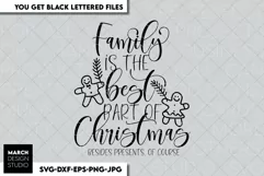 Merry Christmas Svg, Family is the best svg, Christmas Gift Product Image 2