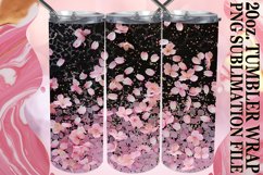 Sparkling Leopard Pattern Tumbler Graphic: Sublimation - 20o Product Image 1