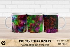 Mug Sublimation Designs , Abstract Watercolor Sublimation Product Image 1