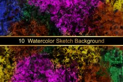 Watercolor Sketch Background Product Image 11