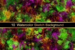 Watercolor Sketch Background Product Image 10