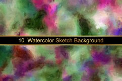 Watercolor Sketch Background Product Image 7