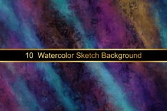 Watercolor Sketch Background Product Image 4