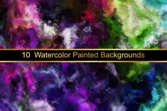 Watercolor Painted Backgrounds Product Image 10