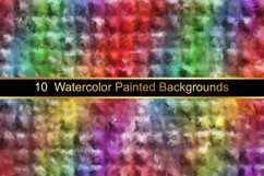 Watercolor Painted Backgrounds Product Image 11