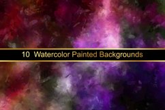 Watercolor Painted Backgrounds Product Image 6