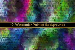 Watercolor Painted Backgrounds Product Image 8