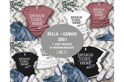 Adult T-Shirt/ T-Shirt Mock-up, Bella Canvas T-Shirts/ Product Image 5