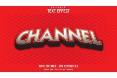 4 Text Effects editable words and fonts can be replaced Product Image 5