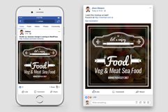 Food Facebook Post Banner Product Image 2