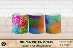 Mug Sublimation Designs , Abstract Sublimation Mug Templates Product Image 1