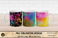 Mug Sublimation Designs , Abstract Sublimation Mug Templates Product Image 1