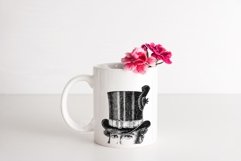 Coffee mug mockup sublimation 11oz cup minimal pink mock up Product Image 4