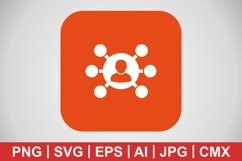 Vector Sharing Icon Product Image 1