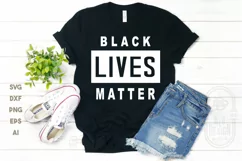 Black Lives Matter SVG File - Parental Advisory Layout Product Image 5
