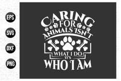 Dog quotes design vector graphic Product Image 1
