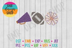 Cheerleading Machine Embroidery Design Product Image 1