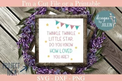 Twinkle Twinkle SVG, PNG, DXF Product Image 2