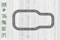 Train Trail Matt Track SVG Product Image 1