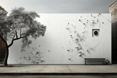 Sign Board Mockup on Wall background Product Image 2