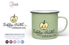 Verbotene Früchte SVG | Apfel SVG Product Image 1