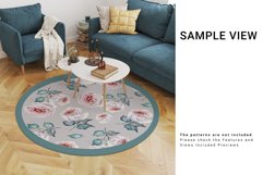 3 Types of Carpets in Living Room Mockup Set Product Image 8