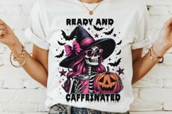 Funny Coffee Skeleton saying Sublimation BUNDLE. Product Image 2