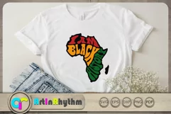I Am Black History SVG, Black History Month SVG, Africa SVG Product Image 2
