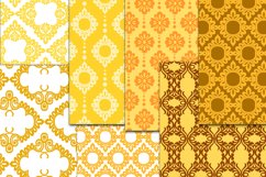 Damask Digital Papers, Damask Background, 8.5x11 inches Product Image 2