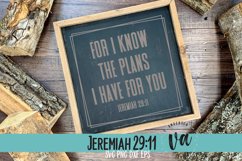 Jeremiah 29 SVG Product Image 1