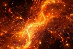 Vibrant digital backdrop with swirling orange and red energy Product Image 1