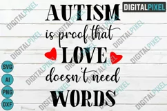 Autism Mom SVG PNG DXF Circut Cut Silhouette 3 Awareness Svg Product Image 1
