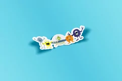 Out Of This World Alien Space Sticker svg file | png file | Product Image 5