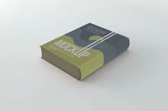 Book Cover Mockup 3d Rendering Illustration Product Image 2